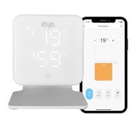 Konyks Climpac - Thermostat Wi-FI pour Climatiseurs et Pompes à Chaleur Air-Air, contrôle à Distance, Commande vocale, thermomètre et hygromètre intégrés