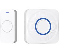 Konyks Sonnette connectée DRINGG WiFi+RF - Bouton IP65, carillon intérieur, longue portée