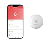 Konyks Osafe - Détecteur de Fuite d'eau et d'Inondation Connecté WiFi 2.4 GHz, Bluetooth, Compatible Tuya Smart et Smartlife, 69x27,6 mm, IP67