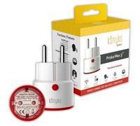 Prise connectée Konyks Priska Max 3 EU- WiFi + BT, Fonctions avancées V3, 16A, Compteur de consommation, Compatible Alexa et Google Home & Tuya -