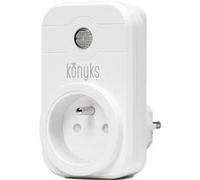 KONYKS Priska - Prise électrique connectée Wi-Fi compatible Google Home et Amazon Alexa - Appli iOS et Android en français G