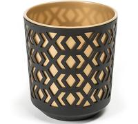 KONZEPT Lot de 2 pots de fleurs 30 cm de diamètre - grand - 12 l, cache-pot en plastique pour plantes d'intérieur idéal pour le salon, la cuisine et le balcon