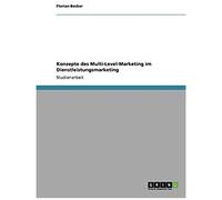 Konzepte Des Multi-Level-Marketing Im Dienstleistungsmarketing