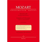 Konzert für Fagott und Orchester B-Dur KV 191 (186e). Klavierauszug [Import]