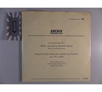 Konzert für Harfe (Orgel oder Cembalo) und Orchester op. 4 Nr. 6 B-dur [Vinyl, 7"-Single, 37188]. [lp_record] Georg Friedrich Händel,Ferenc Fricsay,RIAS Symphonie-Orchester Berlin,Nicanor Zabaleta …