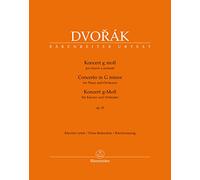 Konzert für Klavier und Orchester g-Moll op. 33 B 63. Klavierauszug, Urtextausgabe. BÄRENREITER URTEXT