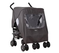 Koo-di Pack-il Tenez-moi au sec Habillage pluie poussette à double - Gris foncé
