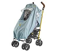 Koo-di Splish Splosh - Housse de pluie universelle pour poussette simple | Housse de pluie imperméable pour poussette | Ouvertures respirantes et fenêtre à circulation d'air | S'adapte à n'importe