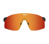 KOO Lunettes de soleil Nova Noir mat / Rouge miroir Cat.3 Taille unique