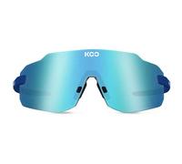 KOO Lunettes de soleil Supernova Bleu mat/Turquoise – Verres Cat. 3 – Taille unique
