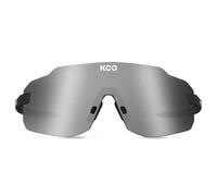 KOO Lunettes de soleil Supernova, Noir mat, Miroir Silver, Cat.3 T.U.
