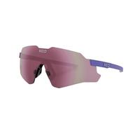KOO Nebula Lunettes de soleil de sport, vision à contraste élevé, protection UV, pour la course et le cyclisme, coupe enveloppante pour homme et femme, Iris mat, Talla única