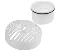 KOOBON Filtre à cheveux + tuyau plongeur pour douche - Compatible avec bonde d'écoulement 6960, 6963, 6961, 6962, filtre à cheveux, attrape-cheveux