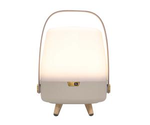 Kooduu Lite-up PLAY Mini Enceinte portable mono Sable, Blanc, Bois 8 W