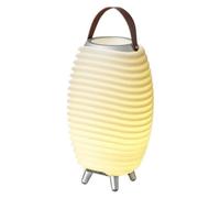 Kooduu Synergy 35 - Enceinte bluetooth sans fil 10 W avec lampe led et seau à glace - Blanc