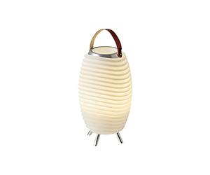 Kooduu Synergy 35S Haut-parleur Bluetooth, lampe décorative à LED et seau à glace, blanc