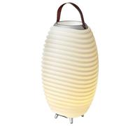 Kooduu Synergy 65 - Enceinte bluetooth sans fil 15 W avec lampe led et seau à glace - Blanc