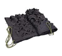 KOOEIN Filet De Camouflage,Filet De Camouflage Militaire,Filet De Camouflage Noir Pliable,Filet D'ombrage,Filet De Protection De La Vie Privée De Chasse,1.5m 2m 3m 4m 5m 6m 7m 8m,1.5x3m/4.9x9.8ft