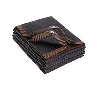 KOOEIN Filet D'ombrage,Toile D'ombrage,Voile D'ombrage Rectangulaire,Rideau D'isolation Thermique,résistance À La Déchirure,écran De Confidentialité,18 Broches,Personnalisable,4x6m/13.1x19.7ft