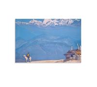 KOOHTAA Nicholas Roerich Remember Art Poster décoratif à suspendre 30 x 45 cm