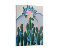 KOOHTAA Tapisserie Tarsila Do Amaral Tarsila Do Amaral - Manacá - Impression sur toile - Décoration d'intérieur - 50 x 75 cm