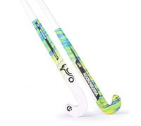 Kookaburra Flash Hockey Stick Crosse Unisexe, Bleu/Vert Citron/Blanc, 37.5" Light