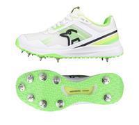 Kookaburra KC 2.0 Chaussures de Cricket à Crampons Jaune/Vert 44
