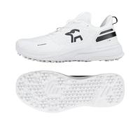 Kookaburra KC Players Chaussures de Cricket avec Semelle en Caoutchouc Blanc/Noir Pointure 45