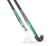 Kookaburra Mb50 Hockey Stick Crosse Unisexe, Noir/Blanc/Vert, 36.5" Light