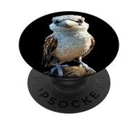 Kookaburra Oiseau Martin-Chasseur Géant Australie PopSockets PopGrip Adhésif
