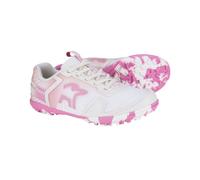 Kookaburra Orbit Chaussures de Hockey Junior en os et Rose Saumon (3)