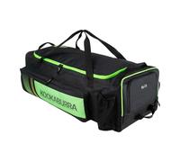 Kookaburra Pro 3500 Sac de Cricket à roulettes Noir/Vert Fluo
