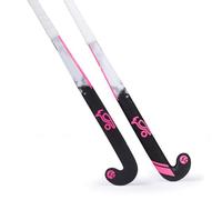 Kookaburra Swift Stick-34 Crosse de Hockey Jeunesse Unisexe, Noir/Rose, 86,3 cm