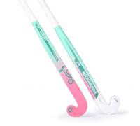 Kookaburra Twist Hockey Stick Crosse Jeunesse Unisexe, Bleu Sarcelle/Rose/Blanc, 28" Light