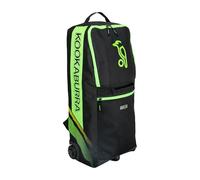 Kookaburra Wd6000 Wheelie Sac de Cricket Noir/Vert Fluo