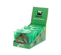 Kookie Cat Graines de Chanvre/Cacao/Biscuits Végétaliens Emballés Individuellement sans Gluten/Soja, 12 x 50 g