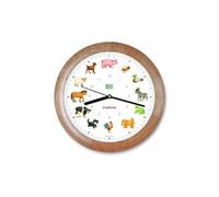 Kookoo - horloge animaux de la ferme, modèle en cadre bois