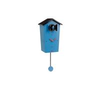 kookoo - horloge birdhouse chants d'oiseaux kookoo - bleu ( edition limitée )