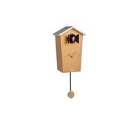 kookoo - horloge birdhouse chants d'oiseaux kookoo - dorée ( edition limitée )