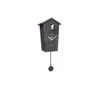 kookoo - horloge birdhouse chants d'oiseaux kookoo - noir