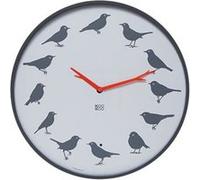 KooKoo Horloge oiseaux UltraFlat fris – 12 oiseaux indigènes, enregistrements, senseur de lumière