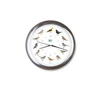 Kookoo - horloge oiseaux des jardins, modèle en cadre alu
