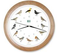 KOOKOO - Horloge Oiseaux des Jardins, modèle en Cadre Bois
