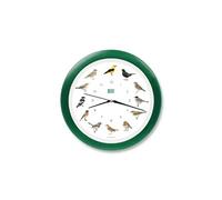 kookoo - horloge oiseaux des jardins, modèle en cadre vert