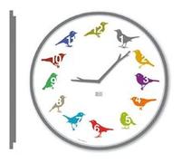 Horloge oiseaux des jardins, modèle ultr