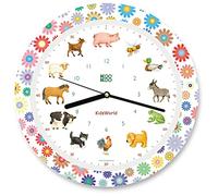 KOOKOO KidsWorld Summer Fun, Ferme avec 12 Vraies Voix d'animaux, Mouvement à Quartz