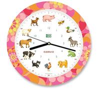 KOOKOO KidsWorld Sunny Flower Mouvement à Quartz avec 12 Vraies Voix d'animaux
