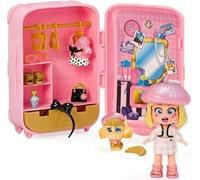 KOOKYLOOS Elle's Suitcase - Valise pour poupée avec plus de 14 accessoires de mode et poupée exclusive avec 3 expressions amusantes KOOKYLOOS