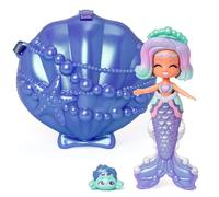 KOOKYLOOS MERMAID STARLIGHT FANTASY - 2 en 1 : poupée élégante et sirène, valeur : 1 poupée, queue de sirène amovible, tenue et bottes, animal de mer, accessoires, sac à main pour jouer et transporter