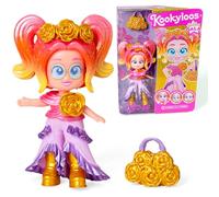 KOOKYLOOS Série Golden Gala Rose, poupée à Collectionner de la série Golden Gala, Contient la poupée Rose, 1 Sac, vêtements et Chaussures Tendance et 1 Accessoire, 1 poupée, 3 Faces différentes